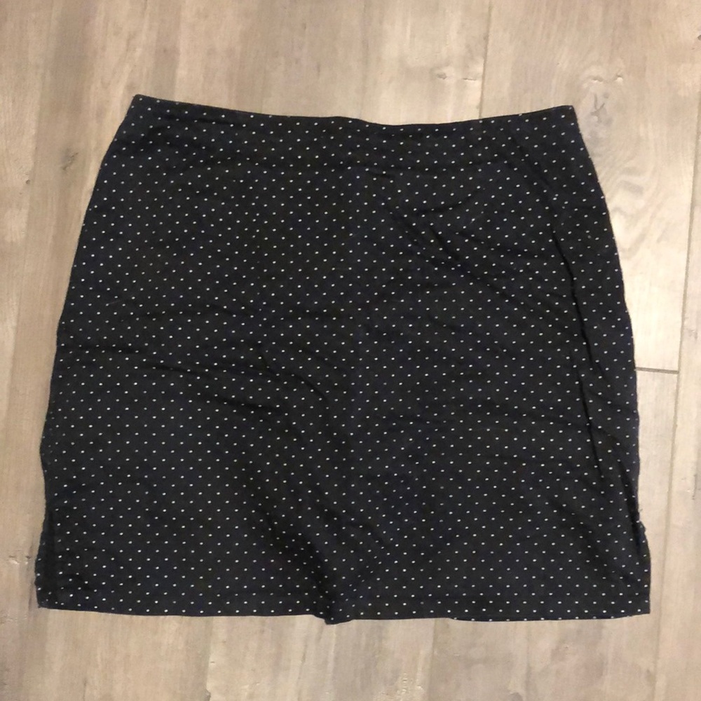 Polka dot skort